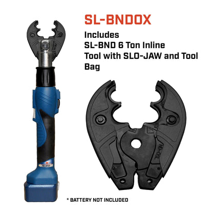 6 Ton Inline Interchangeable Cutter and Crimper with Jaw (SL-BND)