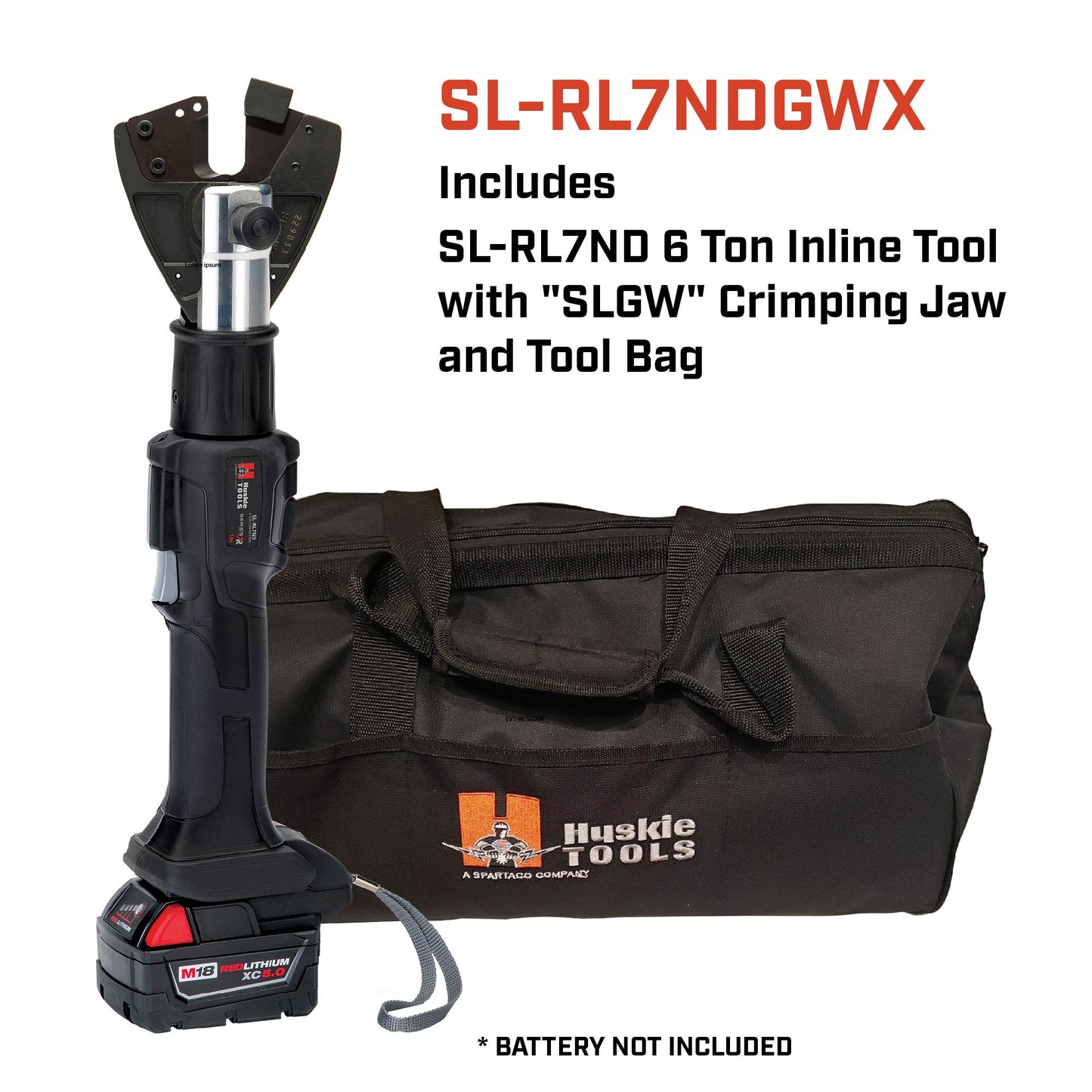 6 Ton Inline Interchangeable Cutter and Crimper with Jaw (SL-RL7ND)