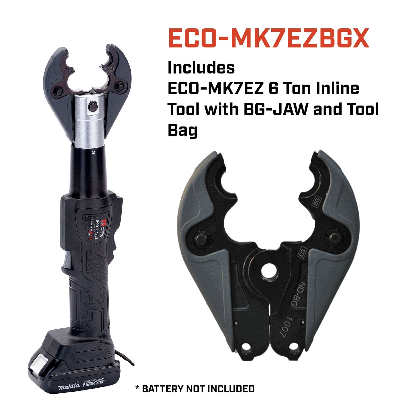 6 Ton Inline Crimper - ECO-MK7EZ