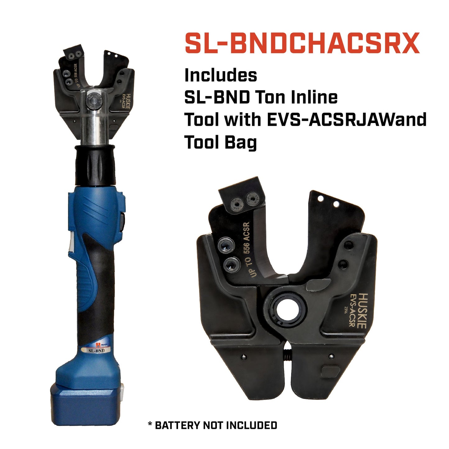 6 Ton Inline Interchangeable Cutter and Crimper with Jaw (SL-BND)