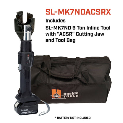 6 Ton Inline Interchangeable Cutter and Crimper with Jaw (SL-MK7ND)