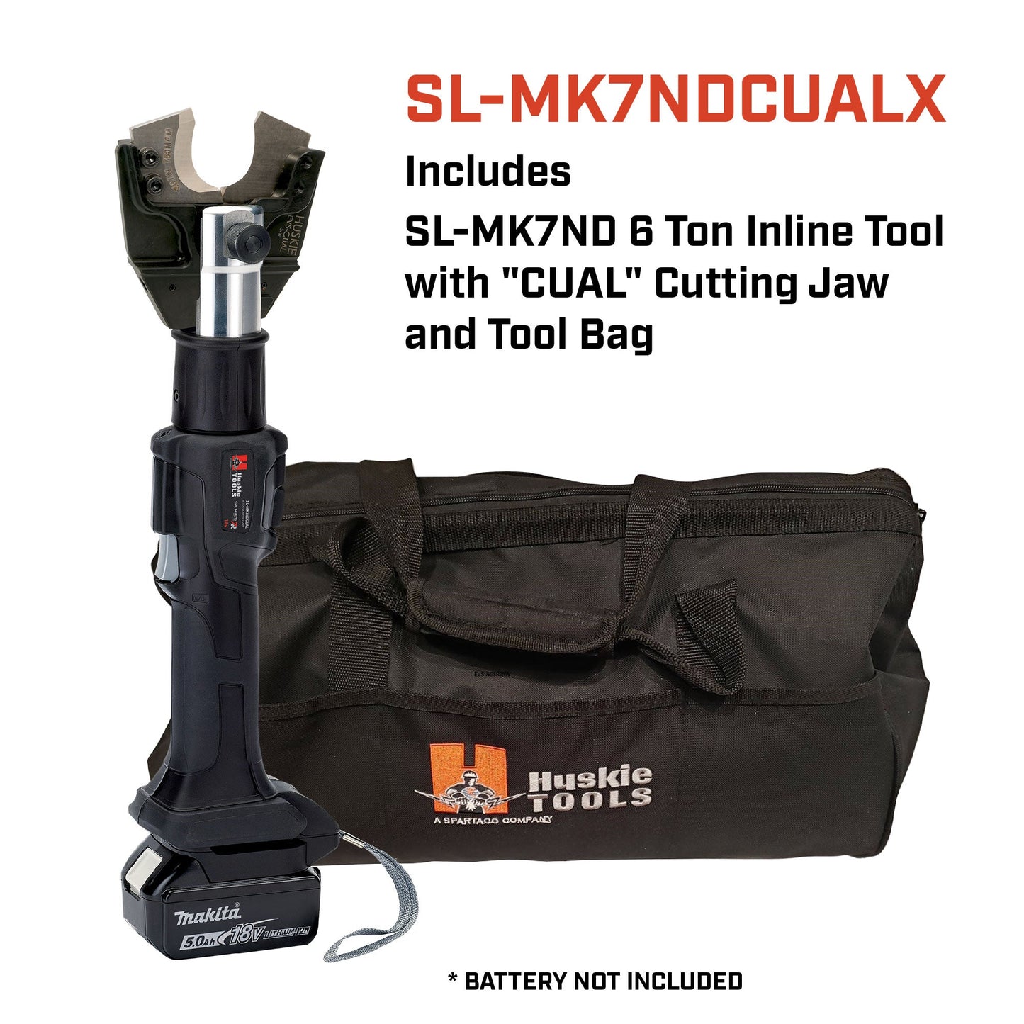 6 Ton Inline Interchangeable Cutter and Crimper with Jaw (SL-MK7ND)