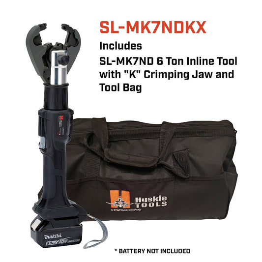 6 Ton Inline Interchangeable Cutter and Crimper with Jaw (SL-MK7ND)