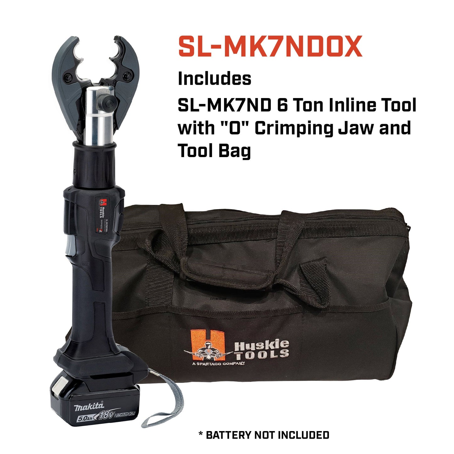 6 Ton Inline Interchangeable Cutter and Crimper with Jaw (SL-MK7ND)