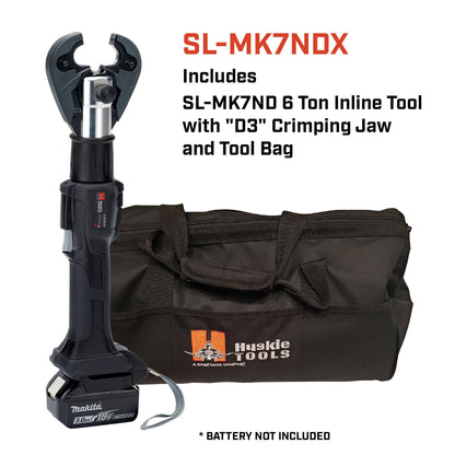 6 Ton Inline Interchangeable Cutter and Crimper with Jaw (SL-MK7ND)