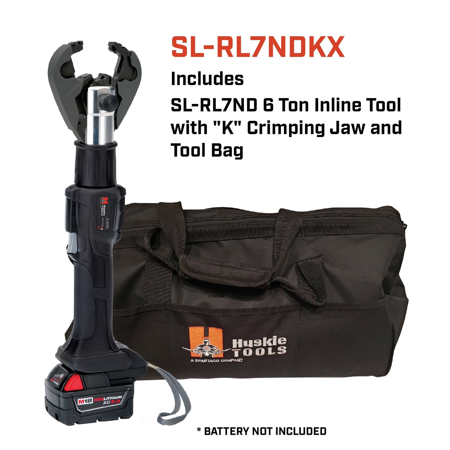 6 Ton Inline Interchangeable Cutter and Crimper with Jaw (SL-RL7ND)